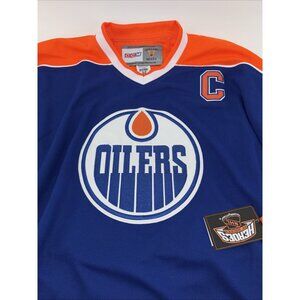 NWT CCM Heroes Of Hockey Wayne Gretzky Oilers Jersey #99, Size 52